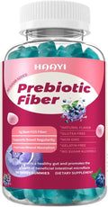 Prebiotic Fiber Supplement Gummies for Adults & Kids 5g beet FOS fiber- Gut Health & Digestive &Mineral Absorption,Soluble Fiber Supplement Gummies - Zero Sugar Added, Vegan, Gluten-Free -90 Count