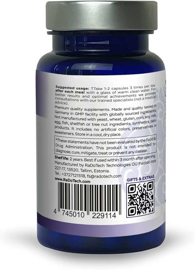 PancreNorm Supplements with Pancreatic Support and Heart Health, Supports Sugar Craving, Muscle Repair and Appetite Control, 60 Veg Capsules, GMP