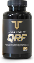 Troponin Nutrition QRF Liver Support Supplement - NAC 600mg, TUDCA & Milk Thistle Extract - Liver Cleanse Detox & Repair, Bile Flow, Glutathione Booster - 60 Capsules
