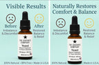 Organic Yeast Infection Relief Oil - Cinnamon, Clove & Sea Buckthorn Blend for Fast Itch & Discharge Relief - Natural, Non-Greasy Formula Hand Made in Florida