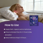 Sleep Patches,Melatonin Patch for Adults, Microdart Sleep Patch with Magnesium Glycinate L-Theanine Sleep Support Supplement Long-Lasting Night, Relax & Wake Up Refreshed for Men & Women-18 Pack