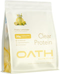 Oath Nutrition Clear Whey Isolate Protein Powder, Frosty Lemonade, 20g Complete Protein per Serving, No Added Sugar, Grass-Fed, 18 Servings