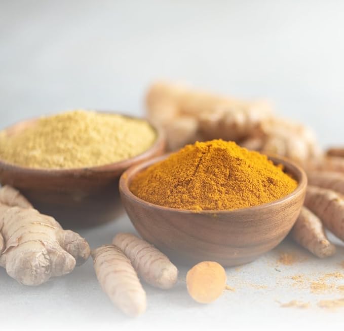 Pure Original Ingredients Turmeric Curcumin & Ginger, (100 Capsules) Always Pure, No Additives Or Fillers, Lab Verified (100 Capsules)