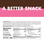 Rip Van Raspberry & Dark Chocolate Wafer Cookies - Healthy Snacks - Non GMO Keto Cookies - Keto Snacks - Low Carb, Low Sugar (1g), Low Calorie and Vegan Snack - 16 Count