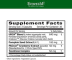 EMERALD LABS Bladder Health - Cranberry Extract Supplement with Pumpkin Seed Extract & Horsetail - Offers Urinary Tract Support* - 60 Vegetable Capsules (30-Day Supply)