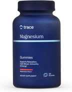 Trace Minerals Magnesium Gummies - Supports a Calm Mindset - Magnesium Chewables for Kids & Adults - Bone, Digestion, Heart Health & Immune Support - Watermelon Flavor - 120 Count (120 Servings)