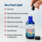 Nordic Naturals Children’s DHA Xtra, Berry Punch - 2 oz for Kids - 880 mg Total Omega-3s with EPA & DHA - Cognitive & Immune Function, Learning, Social Development - Non-GMO - 48 Servings