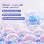 Hyaluronic Acid Single-Use Units for Feminine Moisturizer - Gentle Intimate Hydration with Sodium Hyaluronate – Nourishing & Comforting Formula for Daily Feminine Care, 2 Pack