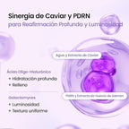 BIODANCE Rejuvenating Caviar PDRN Real Deep Mask, Overnight Hydrogel Face Mask, Skin Firming, Radiance, Enhancing Skin Recovery, Korean Skin Care | 1.19oz(34g) x 4ea