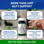 GLP1 Elevate™ - GLP-1 Booster Supplement | Curb Cravings & Support Metabolic Health | Increase Natural Production with Clinically Studied Ingredients | 30 Servings