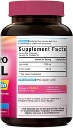 Inositol Supplement, Myo-Inositol & D-Chiro Inositol Supplements for Women, 40:1 Ideal Ratio, Hormone Balance and Women’s Wellness, 120 Vegan Capsules