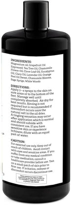Aromasong Magnesium Spray Lavender - Extra Strength (23mg in Each Spritz) 32 Oz Refill Bottle, Natural and Pure Magnesium Oil Spray - Made in The USA - for Leg Discomfort and Promotes a Calm Sleep