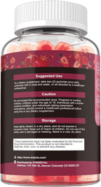 Totaria Beet Root Gummies - Beetroot Supplement with Grape Seed, Pomegranate, Vitamin C, B12 & B3 - Nitric Oxide Gummies for Heart, Energy, Muscle & Circulation Support Vegan, Non-GMO, Sugar Free