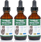 LIQUIDHEALTH Pets Liquid Cat Glucosamine Joint Purr-Fection - Hip & Joint Health Relief Support, Chondroitin Feline Droppers for Senior Older Adult Cats & Kittens - Made in the USA (3 Pack)