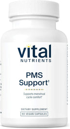 Vital Nutrients PMS Support - Vitex Berry & Passionflower Extract for Premenstrual Support & Hormone Balance* - Vitamin B6 PMS Supplements - Gluten, Dairy, Soy Free - Non-GMO - 60 Capsules