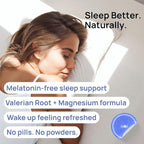Sleep Patches for Adults - Valerian Root - Melatonin Free - Natural Sleep Aid with 5-HTP and Ashwagandha - 3 Pack (90 Patches)