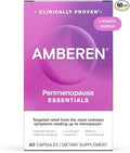 Amberen Perimenopause, Peri-Menopause Multi-Symptom Relief, Vitamin B, Vitamin E & Antioxidants Supplement, Clinically Shown to Help Support Hormone Balance, Hot Flashes & Night Sweats, 60 Count