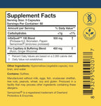 Researched Nutritionals InflaQuell - Vegetarian Proteolytic Enzymes, Ginger & Rutin Supplement for Inflammation Response, Vascular & Respiratory Support (180 Capsules)