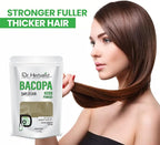 Dr. HERBALIST Bacopa Monnieri Extract Powder 200g - Brahmi Leaf Extract for Cognitive Wellness & Mental Performance