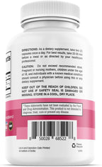 Myo & D-Chiro Inositol Plus Supplement Blend, Hormonal Balance, Healthy Ovulation and Overall Wellness Support for Women, Fertility and Pregnancy Health, 60 Capsules