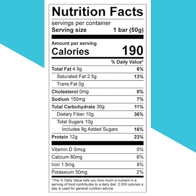 No Nuts! Cinnamon Roll Flavor Snack Bars - 100% Nut-Free Dairy Free Vegan Protein Bars, Organic, Kosher, Egg-Free, Non-GMO, 12g Protein, 10g Fiber, 12 Count