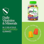 21st Century Vitajoy vitamin fruit flavors, Cherry and Strawberry, 120 Count