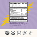 Host Defense Cosmic Focus Grateful Dead Gummies - Mushroom Gummies with Lion’s Mane, B12 & Niacin - Supports Focus, Memory, Brain Function & Mental Energy (30 Servings)