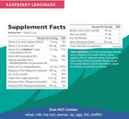 Pure Essence Labs Ionic Fizz Magnesium Plus, Anti-Stress Supplement Drink Powder, Gluten Free and Non-GMO Magnesium Powder (Raspberry Lemonade, 6.03 Ounce (Pack of 1))