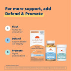 Uqora Flush - Urinary Tract* with D-Mannose, Vitamin C, Vitamin B6, Potassium, Magnesium & Calcium - Gluten-Free & Vegan - Unflavored - 10 Packets (1 Pack)