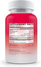 Dr. Simi Sugar-Free Apple Cider Vinegar Gummies | 500 mg ACV + Vitamin B12 & Folic Acid | Metabolism, Digestion & Clean Energy Support | Crisp Apple Flavor