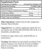 Co-Cell Type II Collagen Supplement | Hydrolyzed Chicken Cartilage with Chondroitin & MSM | Advanced Formula for Joint Care & Skin Support | 90 Capsules