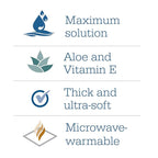 Essential Bath Cleansing Washcloths - 30 Package, 240 Cloths - Fragrance Free no Rinse Bathing Wipes, Ultra-Soft and Thick Medium Weight Cloth