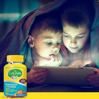 Culturelle Kids Multivitamin + Probiotic For Kids (Ages 2+) - 60 Count, Peach-Orange & Mixed Berry Flavor - Digestive Health & Immune Support Gummies with Lutein to Support Eye Health