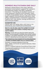 Nordic Naturals Women’s Multivitamin One Daily - Skin, Hair, Energy, & Bone Support - Immunity Supplement - 20 Essential Nutrients - 30 Tablets - 30 Servings