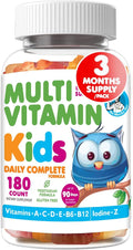 DR. MORITZ Kids Multivitamin Gummies - with Kids Vitamins A C D E B6 B12 Zinc & More- Complete Daily Support- Vegetarian & Non-GMO Multivitamins for Children (180 Count)