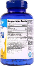 Berkley Jensen Glucosamine Chondroitin – Triple Strength Glucosamine Chondroitin Complex with MSM and D3 – Joint Supplement Tablets for Joint Support and Cartilages, NSF Certified, 200 Ct. (Pack of 1)