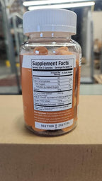 Viteey Turmeric Gummies with Turmeric Curcumin, Ginger & Black Pepper Extract - Immune Support, Healthy Skin, and Joint Health - Vegan, Gelatin Free, GMO Free - Tasty Chewable Peach Flavored-60 Count