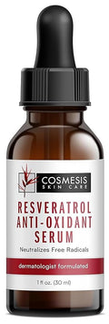 Resveratrol Anti-Oxidant Serum - Combat Aging with Antioxidants from Tea Polyphenols & Resveratrol - 1 fl oz - Cosmesis