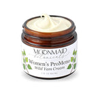 MoonMaid ProMeno Wild Yam Cream for Hormone Balance 2 Oz | Organic Wild Yam Cream for Hormones, Menopause Support, Skin Rejuvenation, Mood Balance, and Improved Sleep | Made in USA