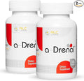 RLC Labs a-Drenal, 240 Capsules - Herbal, Cortisol Supplement with Ashwagandha, Ginger & Rhodiola to Support Balance, Mood, Energy & Vitality - Adrenal Support Formula for Adult (2 Month Supply)