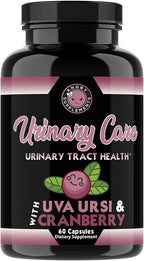 Angry Supplements Urinary Care for Women – UTI & Urinary Tract Health Support – Cranberry, Corn Silk & Uva Ursi – Bladder Cleanse Complex – 60 Capsules, 60 Day Supply (1-Bottle)