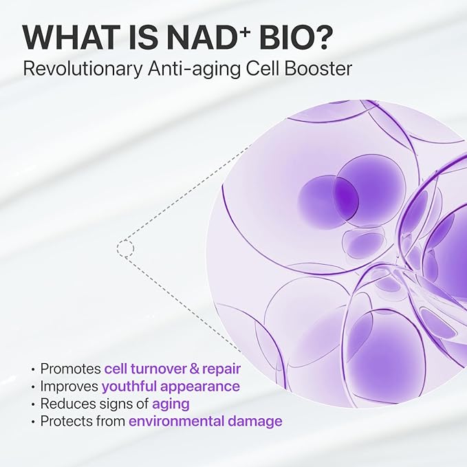 numbuzin No.9 NAD+ Peptide Lifting Serum for Face and Body, Firming & Wrinkles, 50 Peptide Essence for Sagging Skin, Fine Lines & Elasticity, Hydrating & Tightening Formula, Korean Skincare 1.69 fl oz