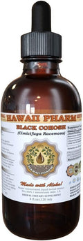 Hawaii Pharm Black Cohosh Liquid Extract, Black Cohosh (Cimicifuga Racemosa) Tincture Supplement 4 oz