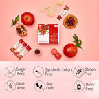 Anti-Aging Korean-Beauty Pomegranate Collagen Jelly Stick 20g*30 Stick/for Skin, Nail and Hair Growth
