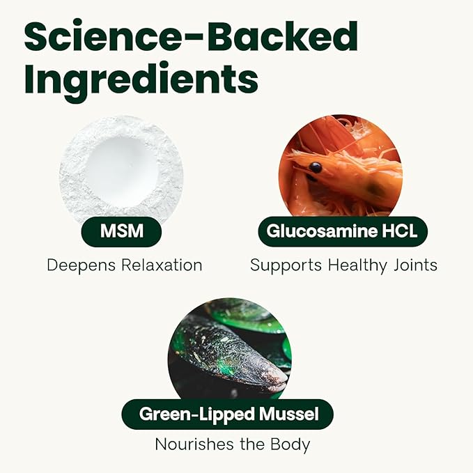 VetriScience Ultimate Strength Healthy Hip & Joint Powder, GlycoFlex Glucosamine, Chondroitin and Green Lipped Mussels Joint Supplement for Cats, Cheese & Chicken, 60 Scoops