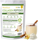 MariGold Grass-fed Collagen Peptides Protein - Horchata 1LB - 100% Pure, Type I & III Hydrolyzed Bovine Collagen, Non-GMO, Hormone Free, Dairy Free, Keto-Friendly, Healthy Joints and Skin
