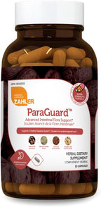 Zahler - ParaGuard Capsules - Gut Health Supplement - Formula has Wormwood, Garlic Bulb, Pumpkin Seed, Clove & More - Natural Support for Humans - Certified Kosher 30 Count