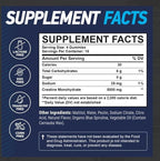 Vita Guard 5000mg Creatine Monohydrate Gummies Formula for Men and Women Ultimate Muscle Builder, Energy Booster & Pre-Workout Supplement (2 Pack)