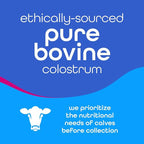 Zena Nutrition Pure Bovine Colostrum & Collagen Powder Supplement for Gut Health, Immune Support, Digestion, Hair, Skin & Nails, Unflavored, Gluten & Sugar Free, 30 Servings