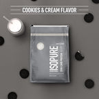 Isopure Zero Carb 100% Pure Whey Isolate Protein Powder, Gluten Free, with Vitamins, Cookies & Cream, 25g Protein Per Serving, 7.5 Lbs, 110 Servings (Packaging May Vary)